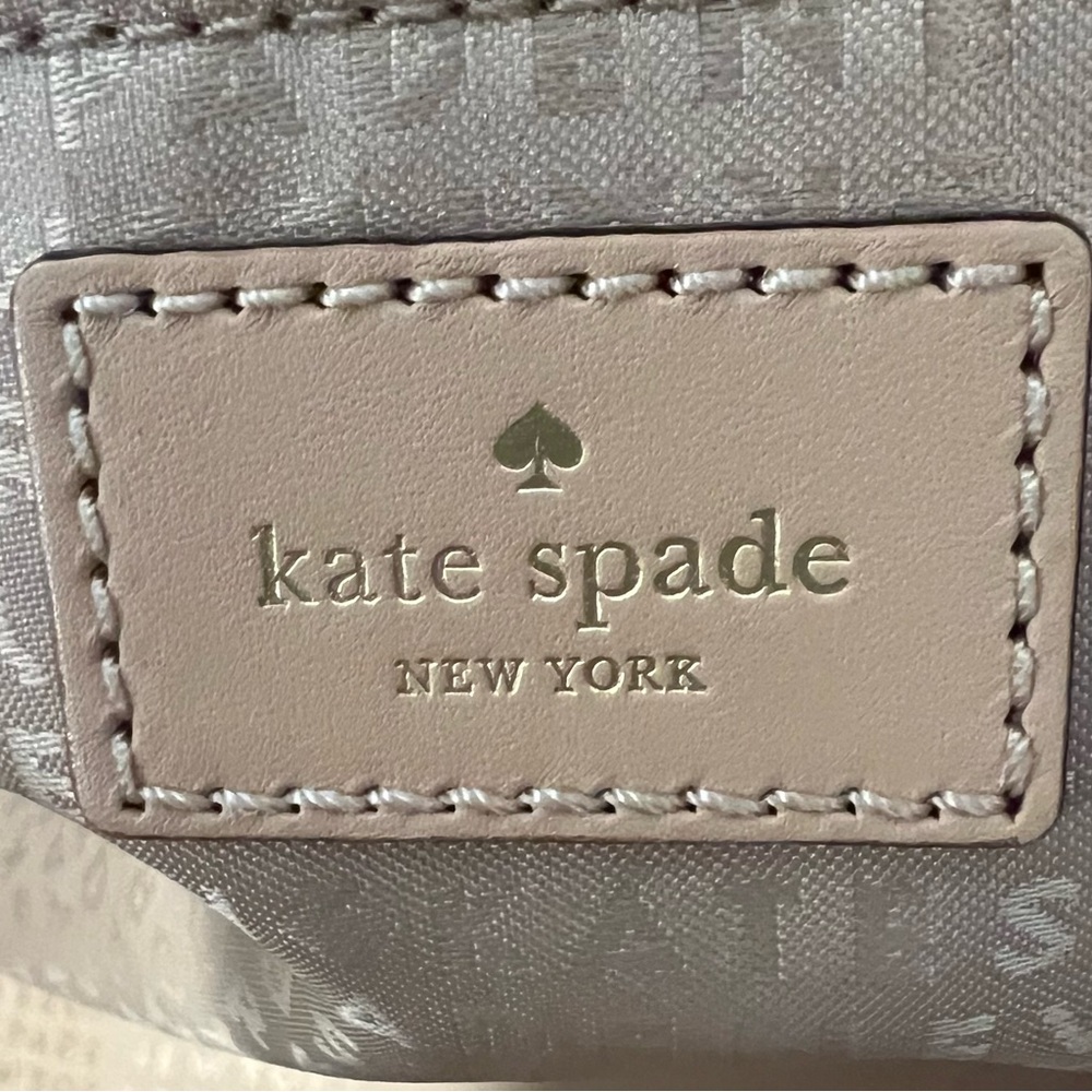 Kate Spade Large Harmony South of the Border Tote in Navy/White! - Picture 8 of 11